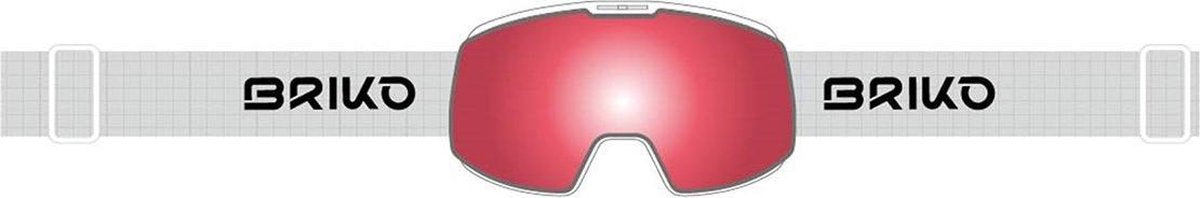 Briko Nyira 7.6 P1 Ski Goggles White/P1 - Maat One size