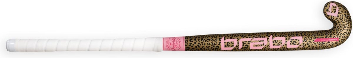 Brabo O'Geez Animal Cheetah Pink Dames Hockeystick - Pink - 29 Inch