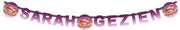Haza Original Letterslinger "sarah Gezien" Paars