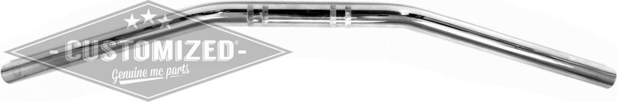 7/8 Inch (22mm) Universeel Stuur Drag Bar 80cm Chroom