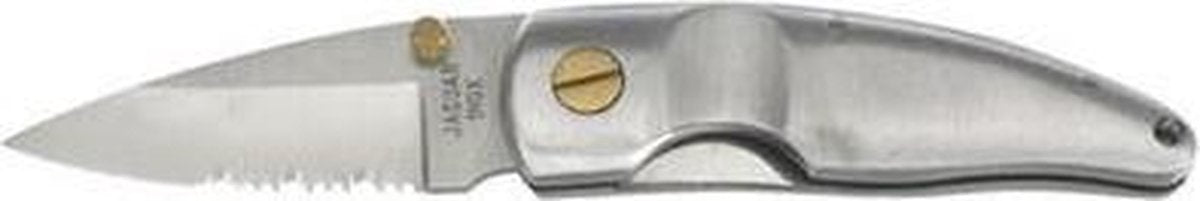 Zakmes - Maserin Italy INOX knifes 13 cm - aluminium - Dit mes is inklapbaar