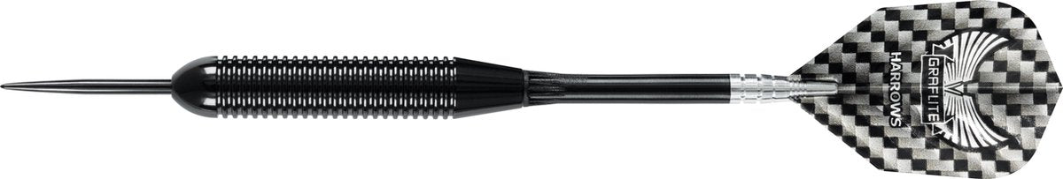 Harrows Steeltip Black Arrow 24 GR