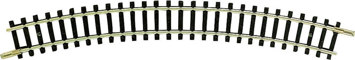 22223 N Fleischmann rails (zonder ballastbed) Gebogen rails 30 ° 261.8 mm