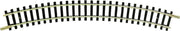 22223 N Fleischmann rails (zonder ballastbed) Gebogen rails 30 ° 261.8 mm