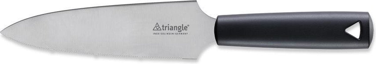 Triangle Taartmes opschepper gekarteld lemmet 18 cm met handig ophangsysteem 72 Spirit RVS 31 cm