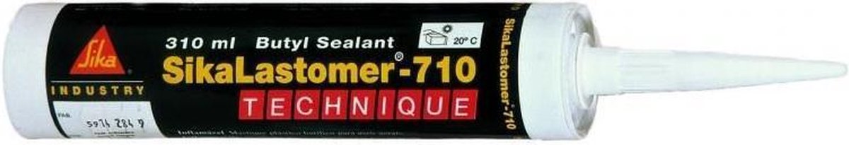 Sikalastomer 710 - kit zwart