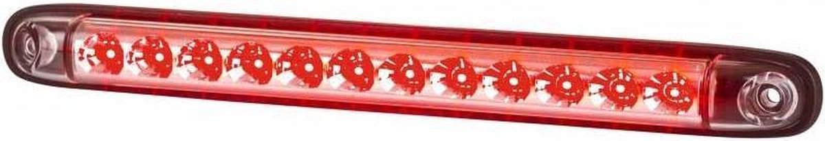 LED achterlicht - remlicht - 25cm - transparant