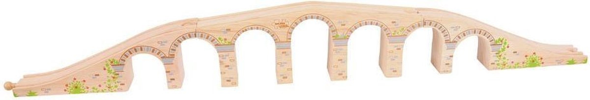 Houten Rails - Spoorwegviaduct