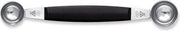 Triangle Professional Pomme Parisienneboor dubbel - Rvs - 22/25 mm - zwart