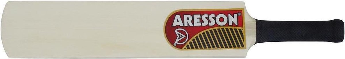Aresson Rounders Knuppel Plat Flatty 45 Cm Hout/rubber Blank/zwart