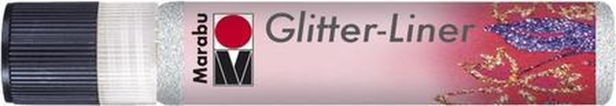 Glitter liner 25 ML - Wit
