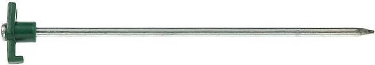 Campking rotspen 25cm +kunstst.haak zak 4 stuks