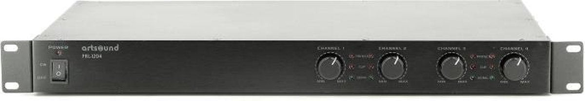Artsound PRL-1204 audio versterker 4.0 kanalen Thuis Zwart
