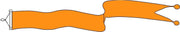 Oranje wimpel