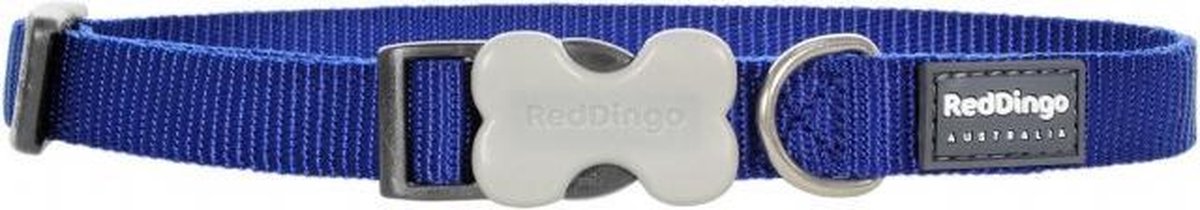 Red Dingo Halsband Hond 15mm x 24-36cm DC-ZZ-DB-15