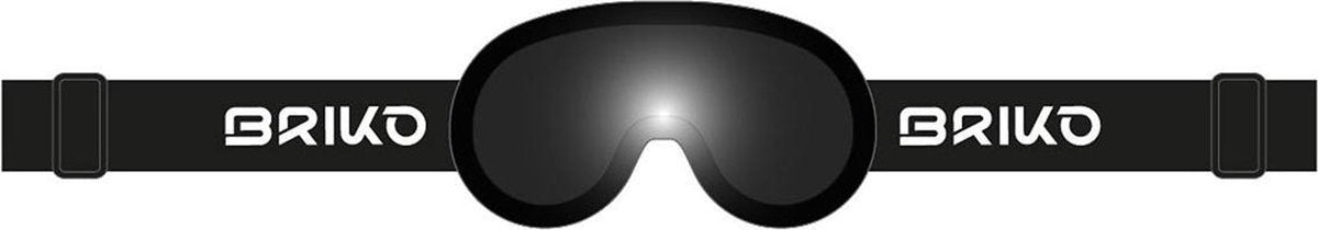 Briko Sfera 2 Lenses Hd Ski Goggles Matt Black/KSBM23P1 - Maat One size