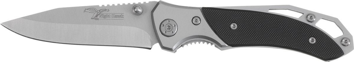 Homeij NightHawk Zakmes - RVS / G10