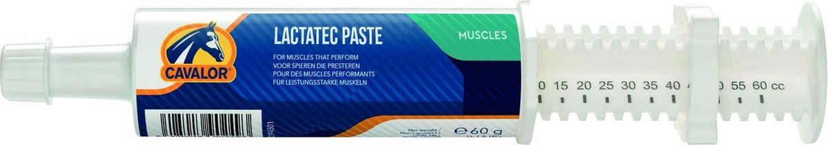 Cavalor Lactatec Paste - Voedingssupplement - 6 x 60 g