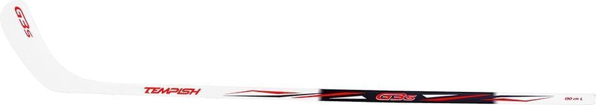 Tempish IJshockeystick G3s Wit/Zwart/Rood 130cm Links