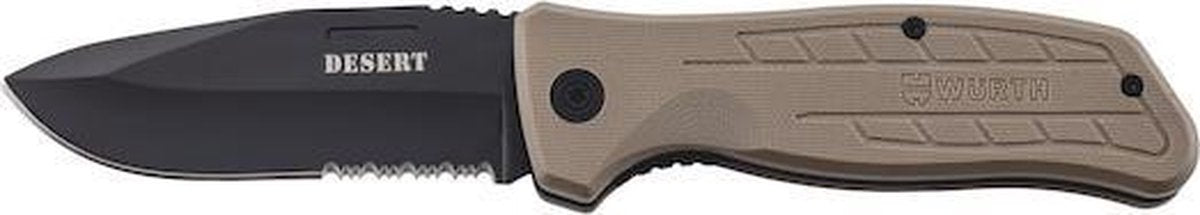 KLAPMES DESERT SPECIAL EDITION Zakmes met kunststof handgreep ZAKMES-DESERT-L=110MM zakmes klapmes 