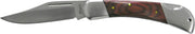 Zakmes 115 mm - hout inleg - INOX - HRC 45