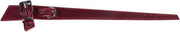 Collar bowtie 30cm 15mm bordeaux verst/adj 22-25cm
