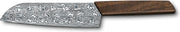 Victorinox Zwitserse moderne santoku Damast limited edition 2020 Walnoot