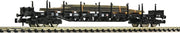 Fleischmann 826811 Rongenwagen met stalen platen beladen