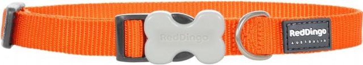 Red Dingo Halsband Hond 15mm x 24-36cm DC-ZZ-OR-15