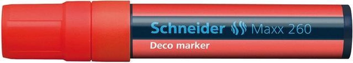 krijtmarker Schneider Maxx 260 rood S-126002