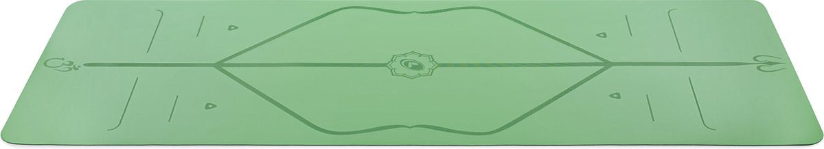 Liforme Travel Yoga Mat - groen - Incl. Yogatas - (2MM - 1