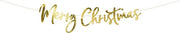 Merry Christmas gouden slinger - 1