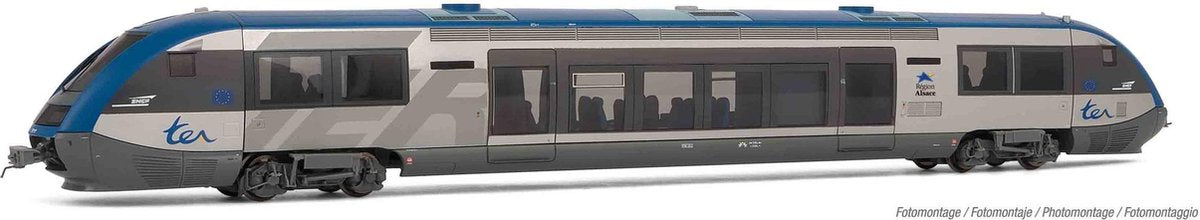 Arnold - Sncf X 73570 Diesel Railcar Small Or. Logo V-vi - ARN-HN2480 - modelbouwsets