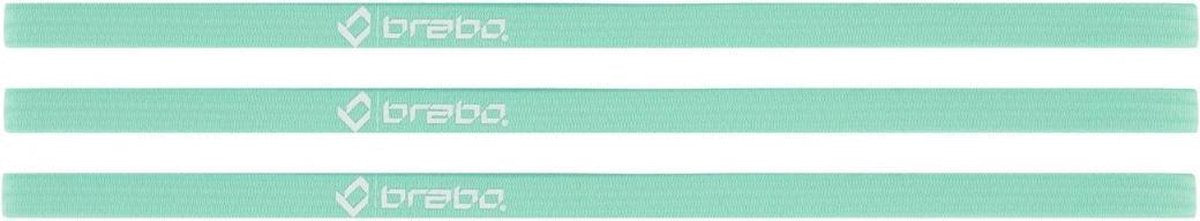 Brabo - BA7011A Hair Elastic 10mm (3pcs) Mint - Mint - Unisex - Maat