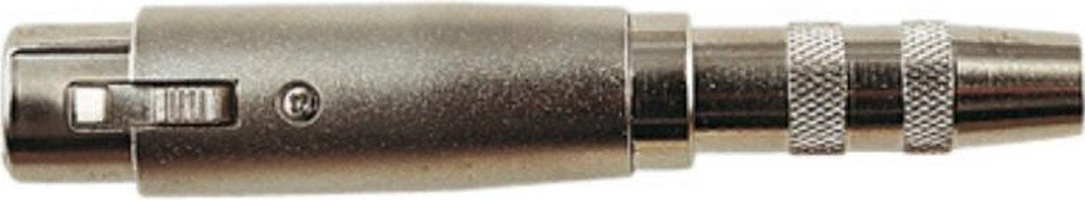3 Pin XLR Female to 6.35 mm Stereo Socket Adapter