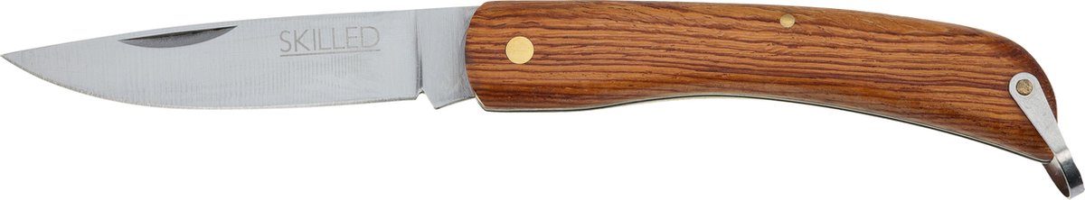 Homeij Skilled Zakmes - RVS / Rozenhout - 19 cm