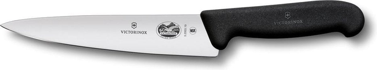 Koksmes 19 cm Zwart - Victorinox