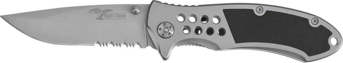 Homeij NightHawk Zakmes - RVS / G10