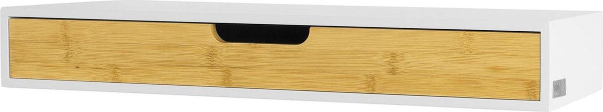 Simpletrade Wandkast - Ladekast - Lade - Wanddecoratie - Bamboe - 60x24.5x8 cm