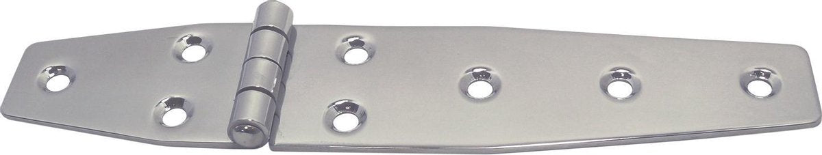 Staartscharnier - 180x38x2 - Rvs 304 - Knoop boven