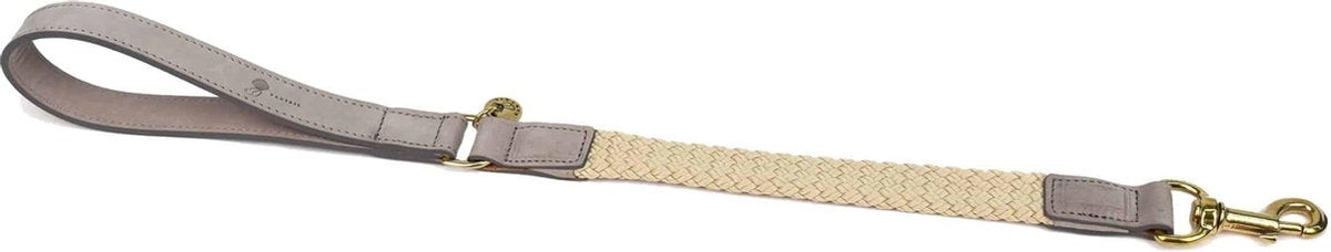Fantail | Dog leash short Tau Grey 60cmx25mm