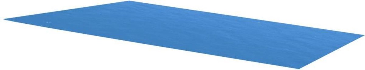 vidaXL Zwembadzeil rechthoekig 732 x 366 cm PE blauw