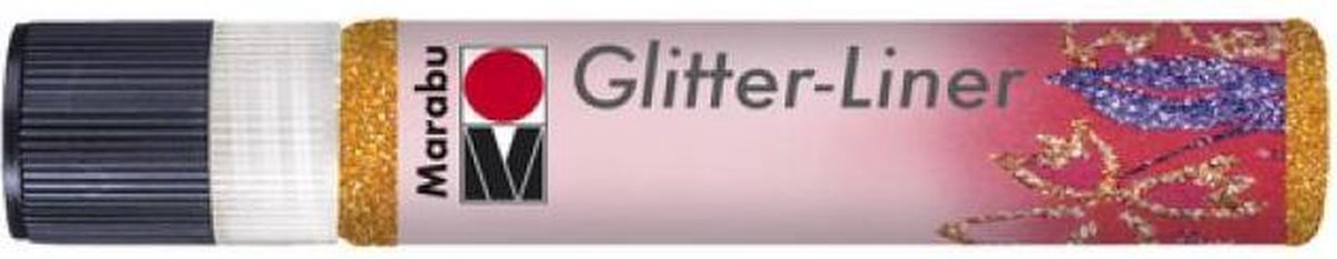 Glitter liner 25 ML - Mandarijn