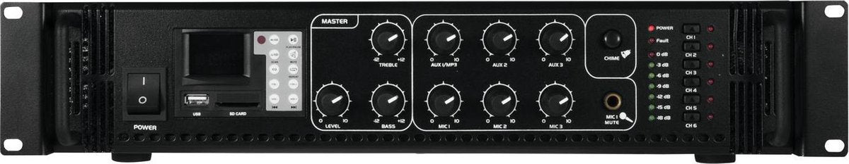 OMNITRONIC MPZ-350.6P PA Mixing Amplifier