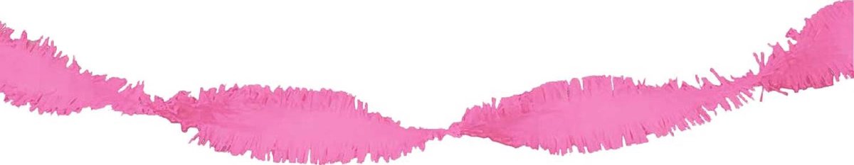 Draaiguirlande roze 6 meter