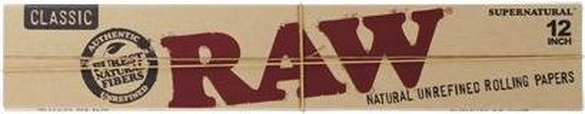 Raw classic 12 inch (30 cm) supernatural papers 20 box/20l