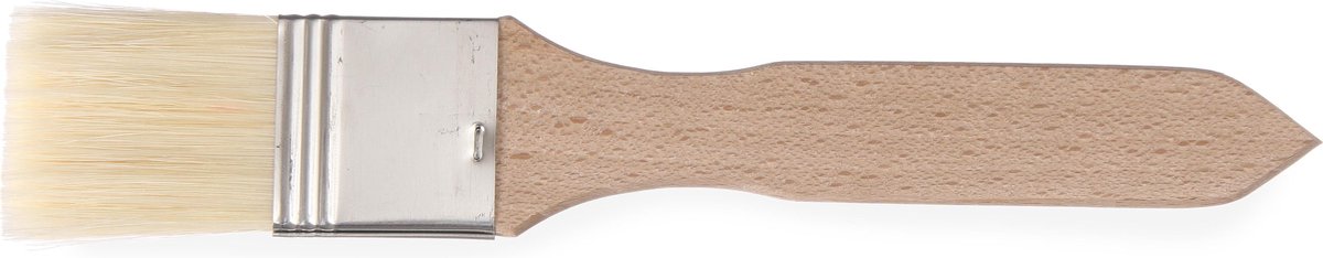 Hendi Bakkwast / Boterkwast - met houten steel - 210mm x 40mm