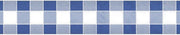 Papieren tafelkleed damast ruit blauw 1.18x10mtr