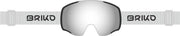 Briko Kaba 8.9 Photo Ski Goggles White/PHG13 - Maat One size