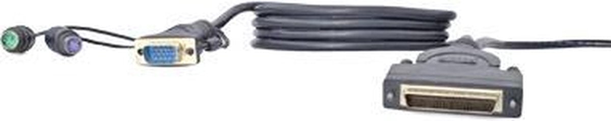 OMNVW DUAL PRT OCTPUS CBL * MD50M:4xMDN6M/2xHD15M:10'